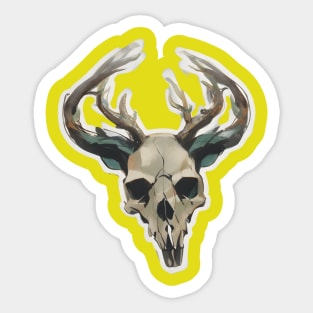 Deer skull Sticker